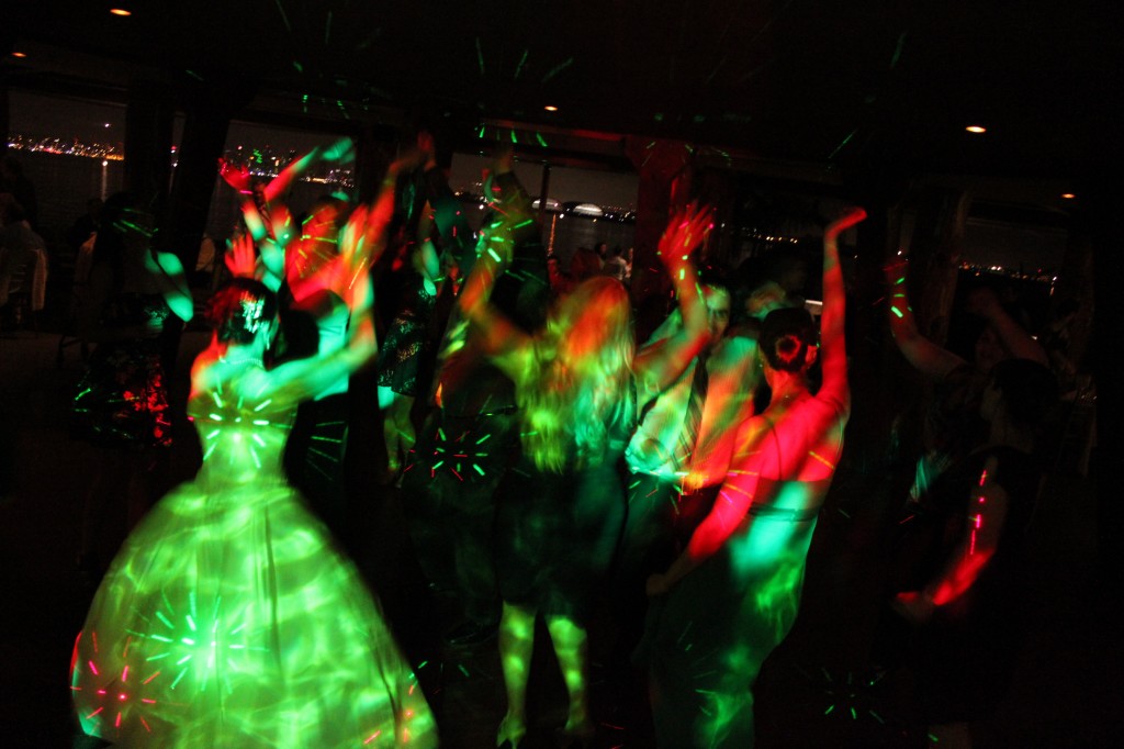 MY DJs Dance Floor at Bali Hai Wedding Reception