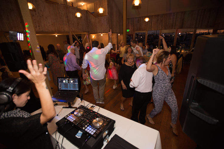 female wedding dj