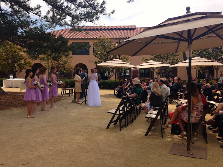 stone brewery wedding dj