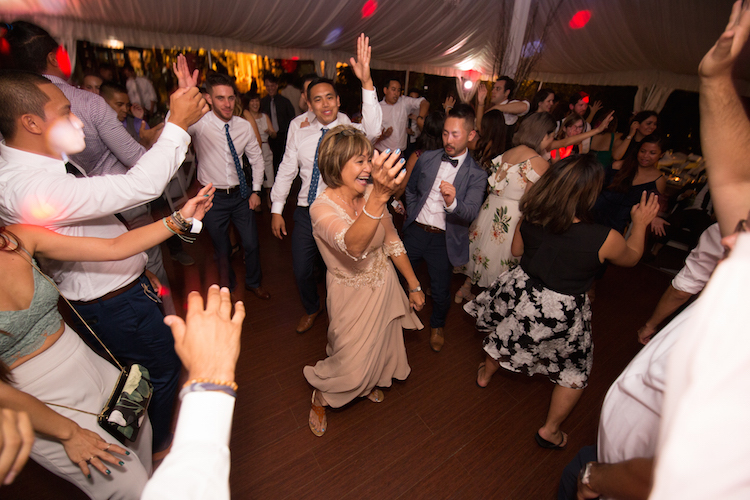 wedding dance floor photo