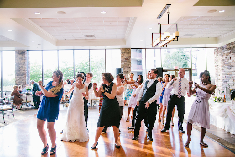 line dance dj wedding