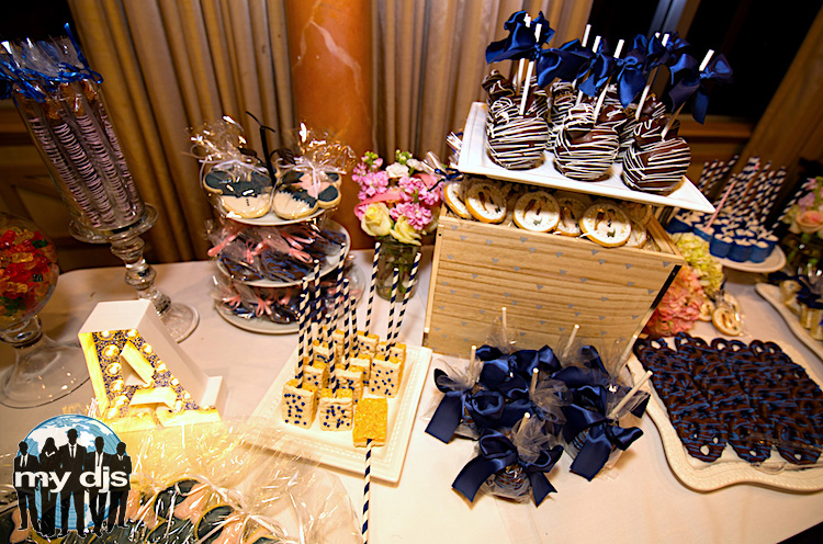 wedding dessert table