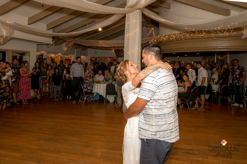 dance floor first wedding