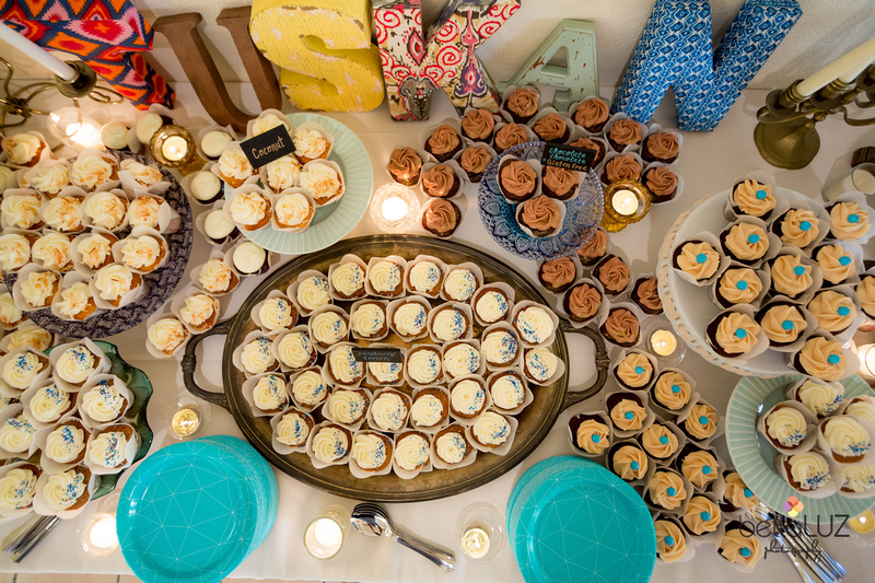 dessert table