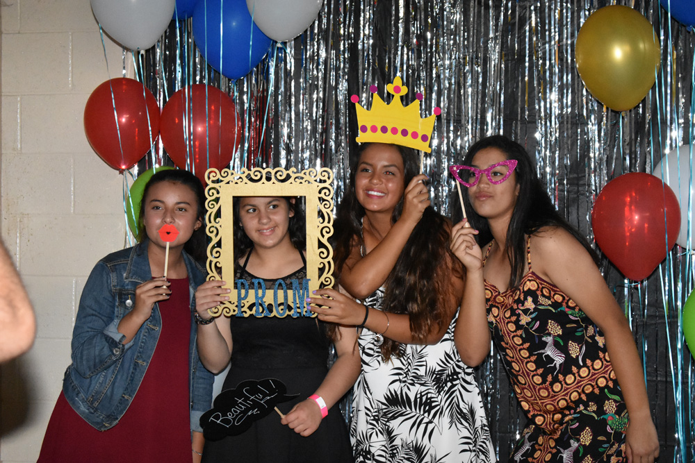 school dance photo booth