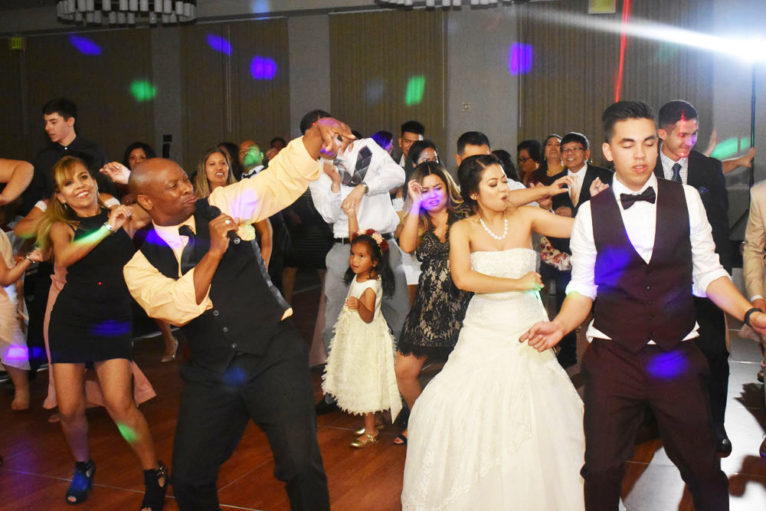 hilton mission valley wedding dj line dance 1