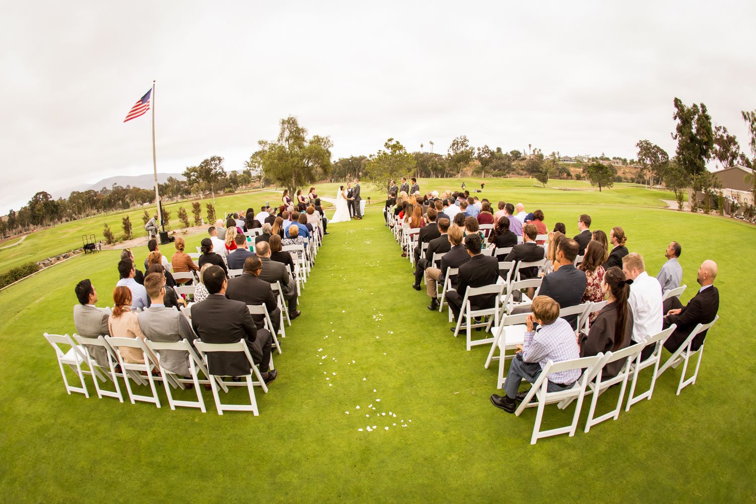 bonita golf course wedding djs ceremony San Diego DJ Best Wedding